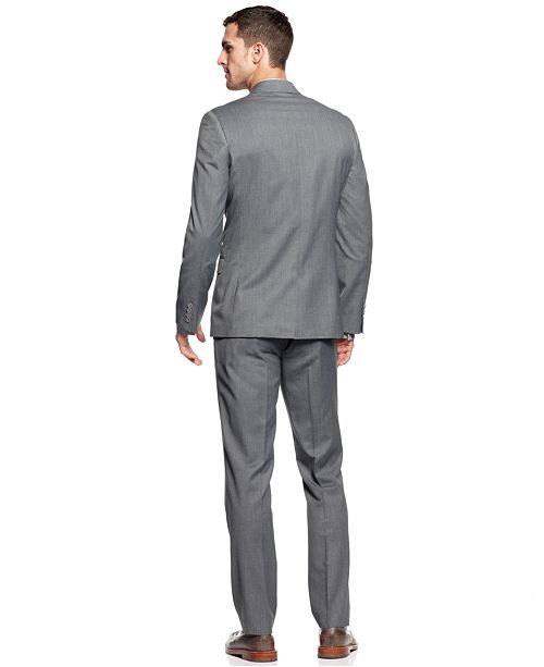 Calvin Klein Men's Blazer and Pants Suit Separates - Suits & Tuxedos ...
