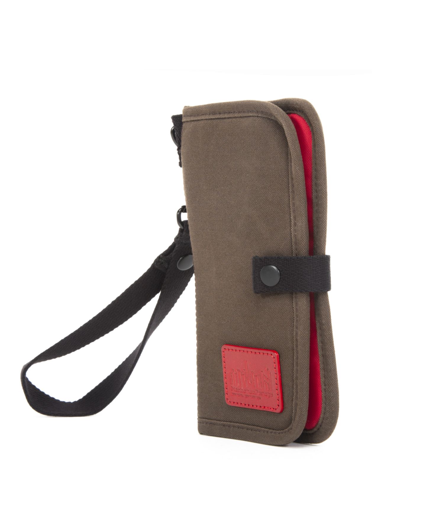 Женский кошелёк Manhattan Portage Waxed Nylon Continental Wallet, цвет: Тёмный коричневый — фото 1