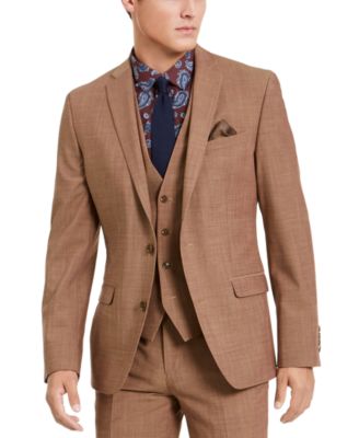 macys brown suit