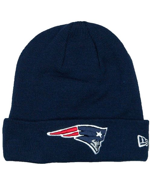 New Era New England Patriots Basic Cuff Knit Hat Reviews