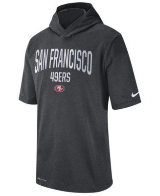 Nike Men's San Francisco 49ers Dri-FIT Training Hooded T-Shirt