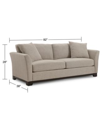 Furniture Elliot II 82" Fabric Full Sleeper, Created for Macy's