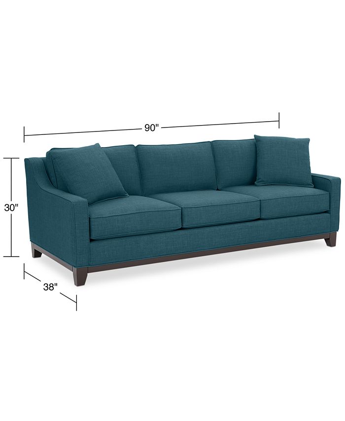 Furniture Keegan 90 Fabric Sofa