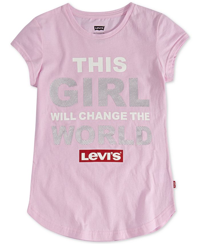 Levi's Little Girls This Girl Will Change The World T-Shirt & Reviews ...