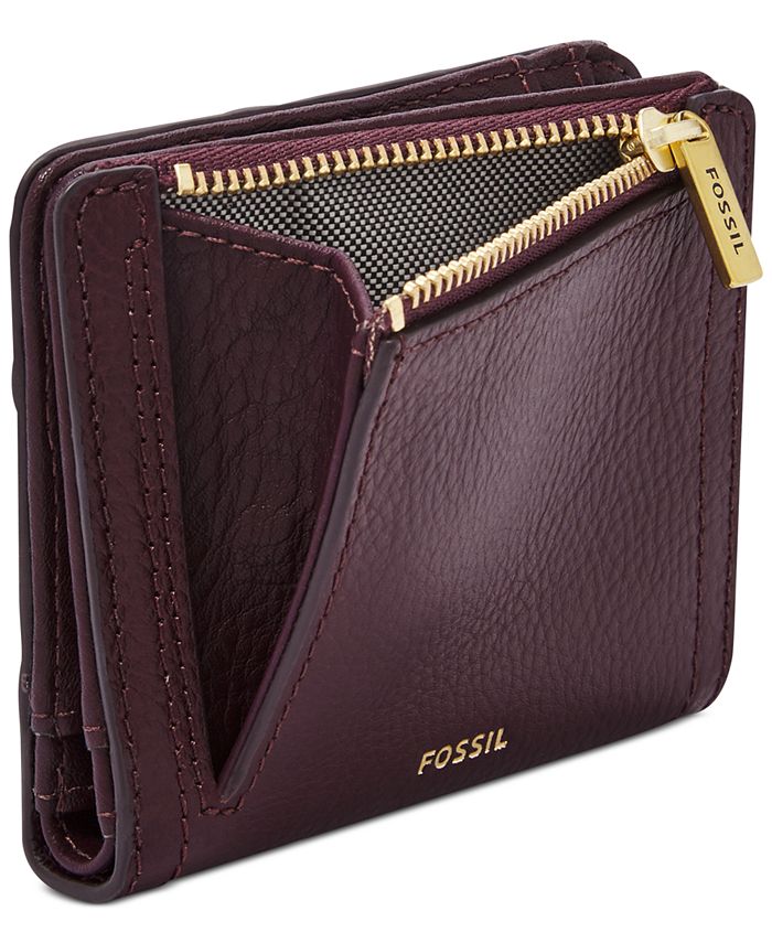 Fossil RFID Logan Leather Bifold Wallet Macy's