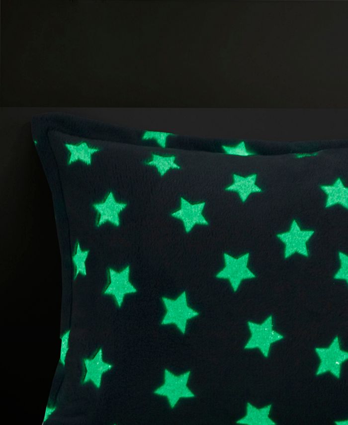 Mi Zone Kids - Quinny Glow In The Dark Plush Comforter Set