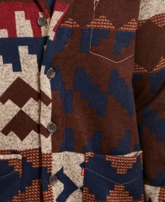 Levi's Men's Western Cardigan Sweater
