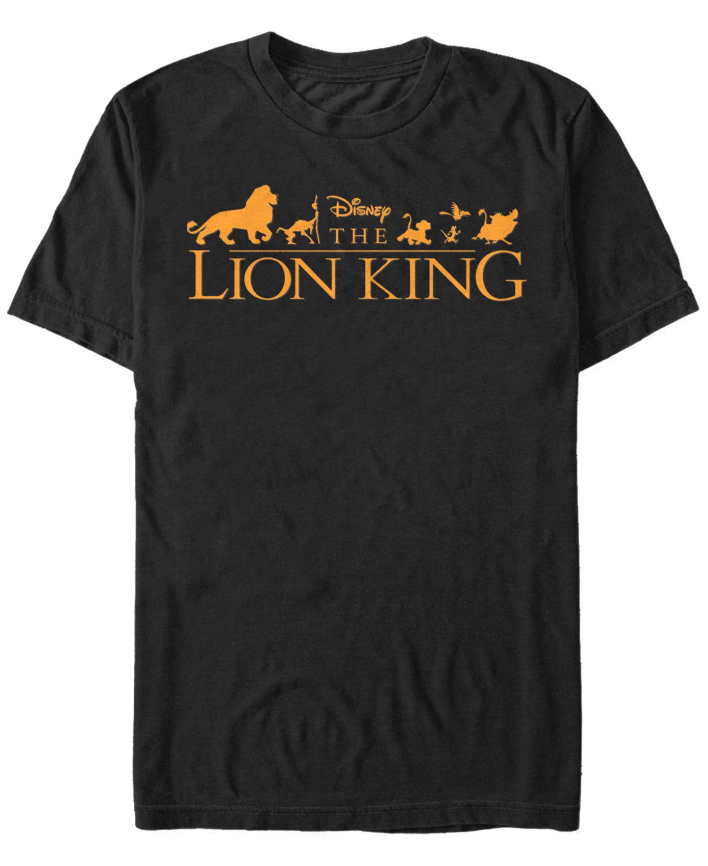 Мужская футболка Fifth Sun Disney The Lion King Official Movie Logo Short Sleeve, цвет: Чёрный — фото 1