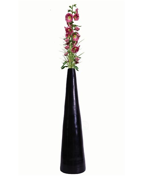 Uniquewise Spun Bamboo Contemporary Floor Vase Glossy 30 5 Tall