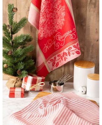 Assorted Vintage-Like Merry X-mas Dishtowel Set