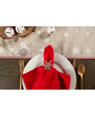 Reindeer Embroidered Table Runner