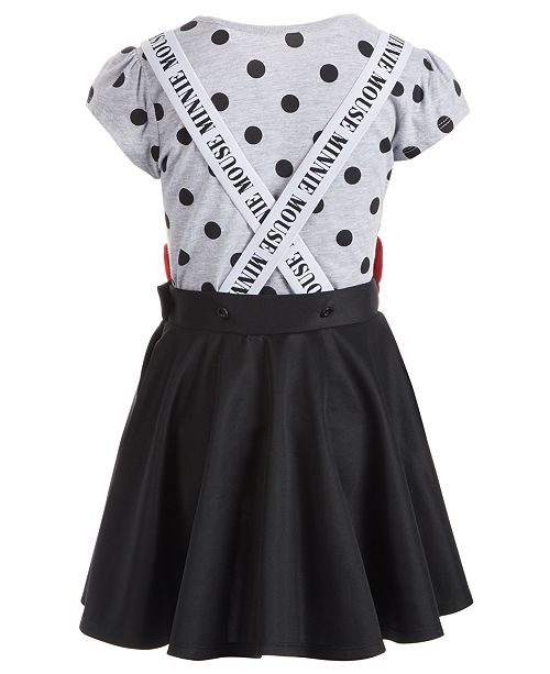 Disney Little Girls Minnie Mouse Suspender Dress Reviews