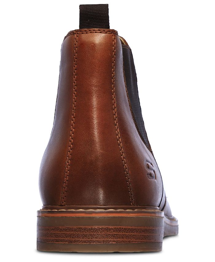 Skechers Men's Bregman Morago Chelsea Ankle Boots from Finish Line Macy's