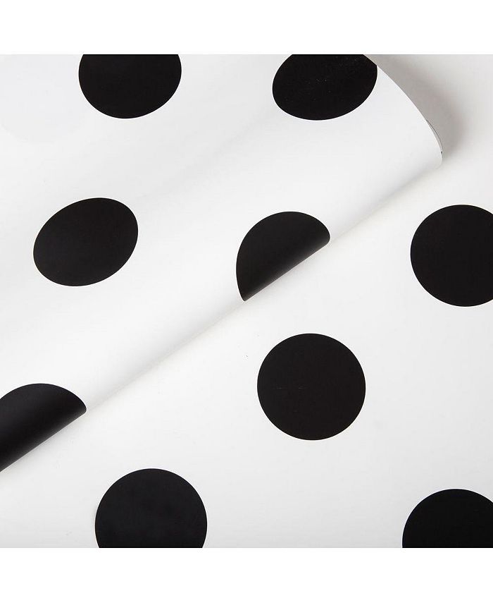 Graham & Brown Graham Brown Dotty Black Wallpaper Macy's
