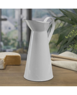 Vip Home International Metal Enamelware Pitcher