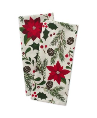 Woodland Christmas Dishtowel Set