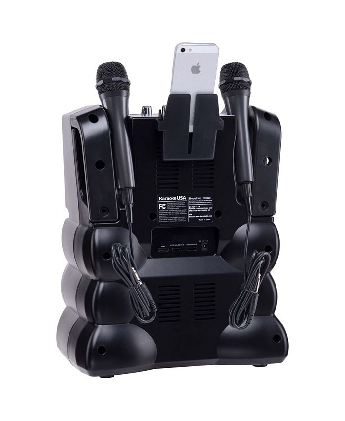 Karaoke USA WK849 Complete WiFi Bluetooth Machine Macy's