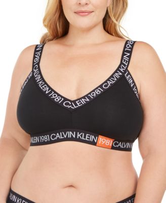 calvin klein bralette 3xl