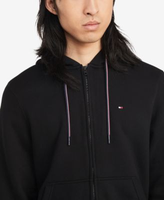 tommy hilfiger men's plains drawstring hoodie