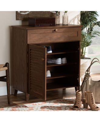 Coolidge 4-Shelf Cabinet w/ Drawers