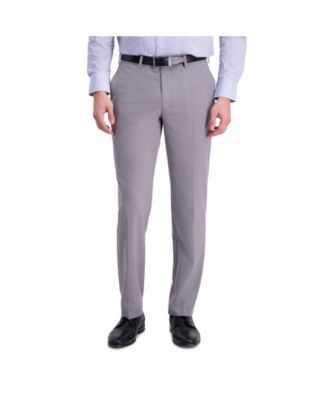 Louis Raphael Comfort Stretch Solid Skinny Fit Flat Front Dress Pant ...