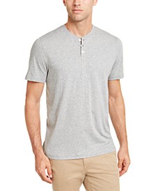 Men's Solid Henley, Created for Macy's 