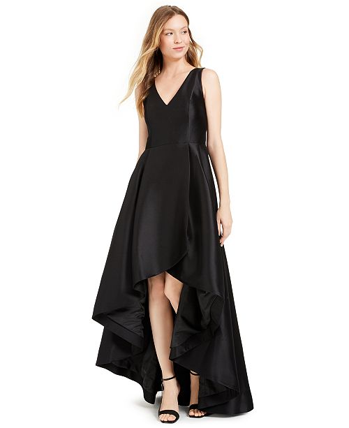 Calvin Klein High Low A Line Gown Reviews Dresses Women Macy S