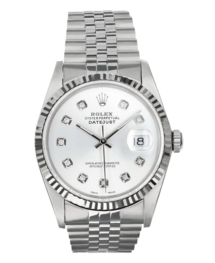 Macy's rolex sale clearance