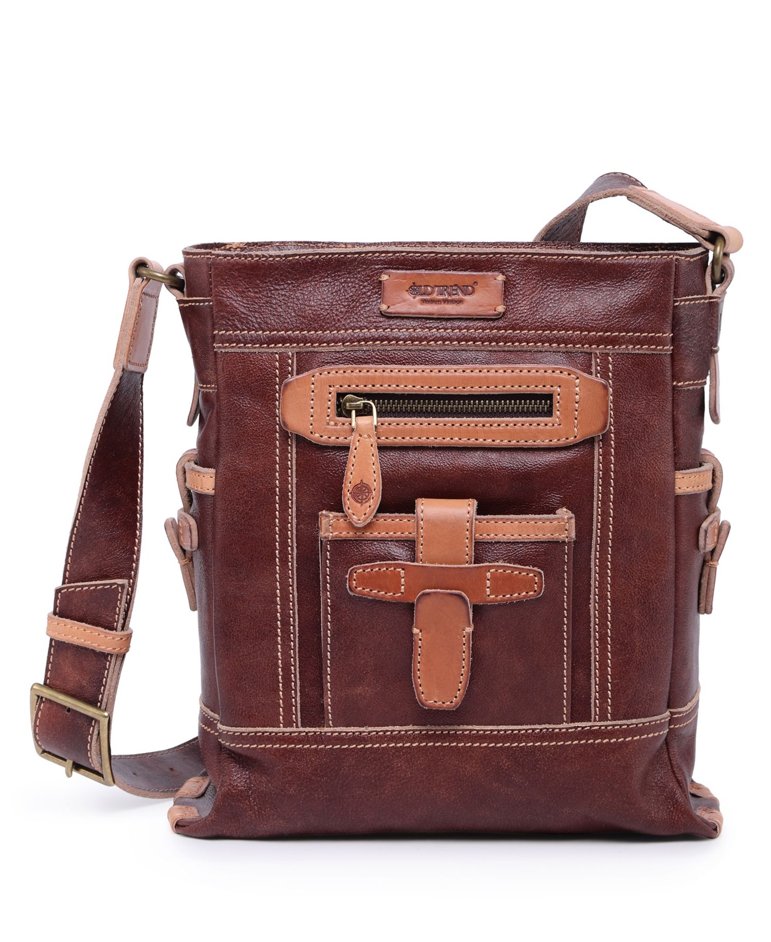 Women's Genuine Leather Leeds Castle Crossbody Bag