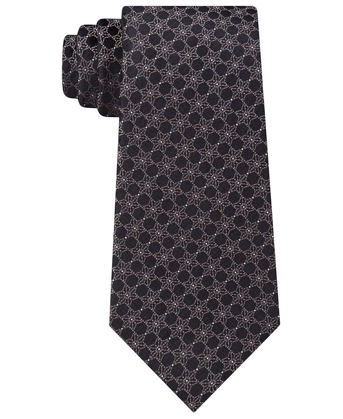 calvin klein silk tie