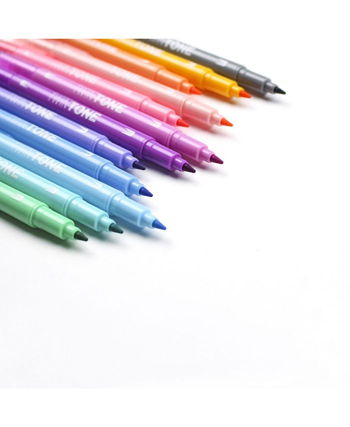 Tombow twintone marker set clearance