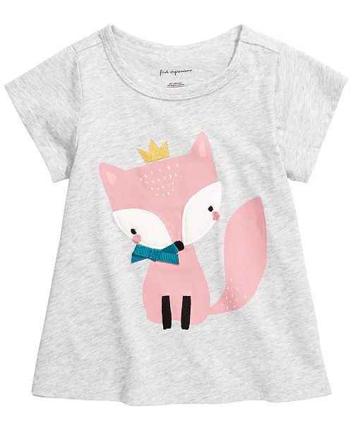 First Impressions Baby Girls Fox T Shirt Created For Macy S