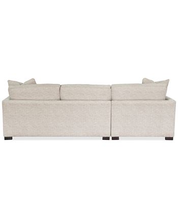 Furniture - Juliam 2-Pc. Fabric Sofa with Chaise