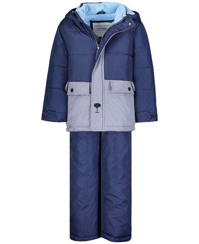 Carter's snow bib and sales jacket