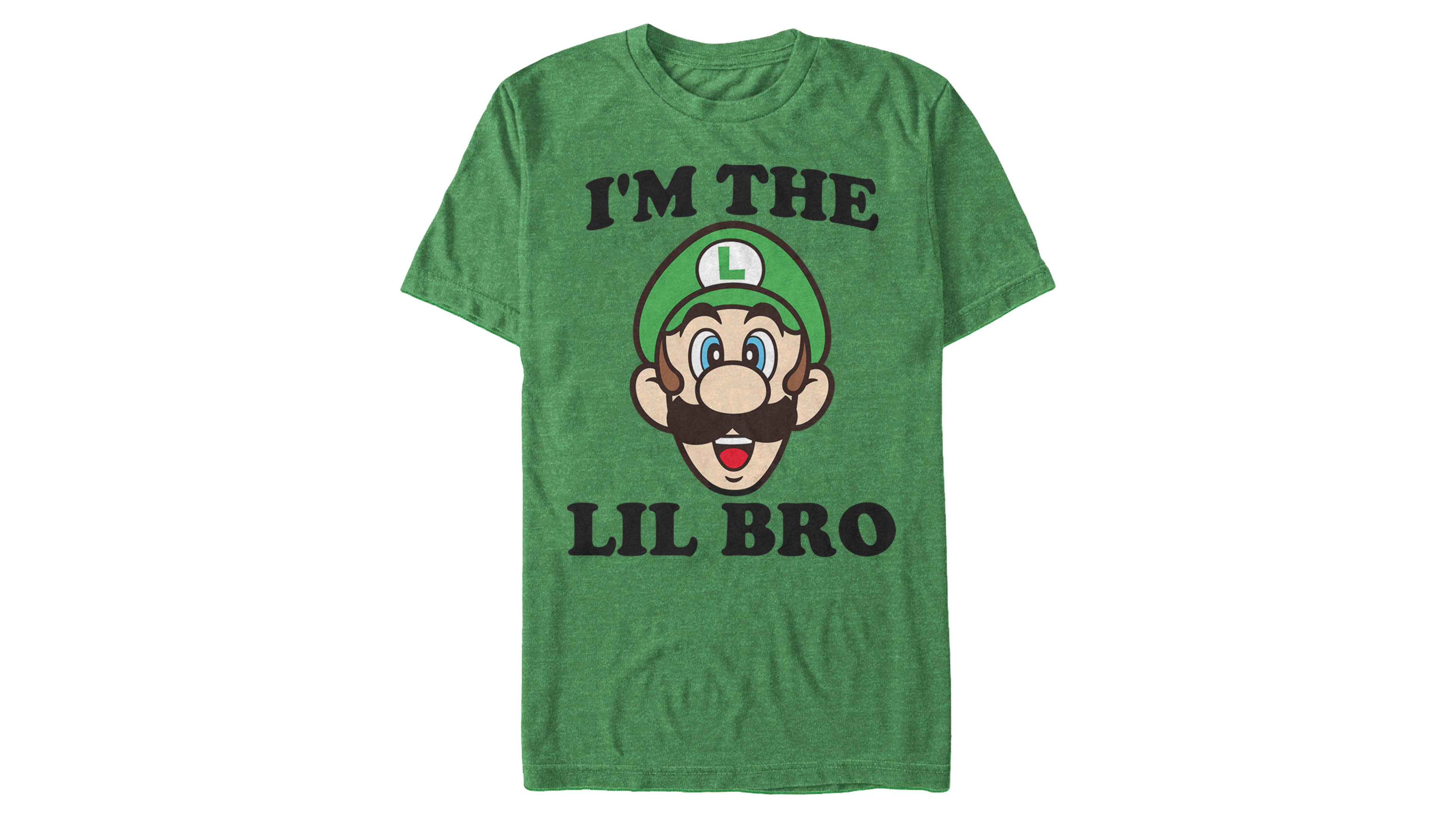 Nintendo Men's Super Mario Lil Bro Short Sleeve T-Shirt