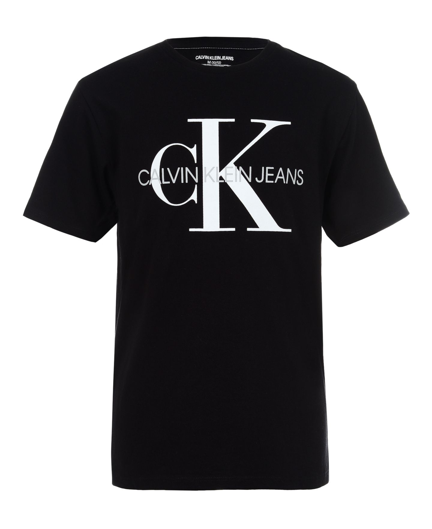 Футболка Calvin Klein Old School Monologo T-Shirt для мальчиков, цвет: Чёрный — фото 5