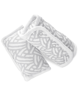 Aden By Aden + Anais Baby Boys & Girls 2-pack Pasture Printed Strap Covers In Grey