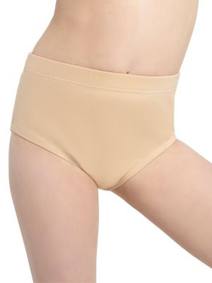 Capezio Girls Brief Underwear Undershirts - Nude 15$