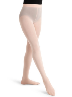 Capezio Little Girls Ultra Soft Footed Tight