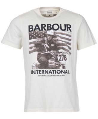 barbour international steve mcqueen t shirt