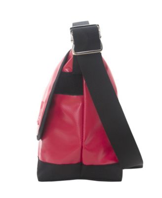 Large Vinyl Vintage Version 2 Messenger Bag