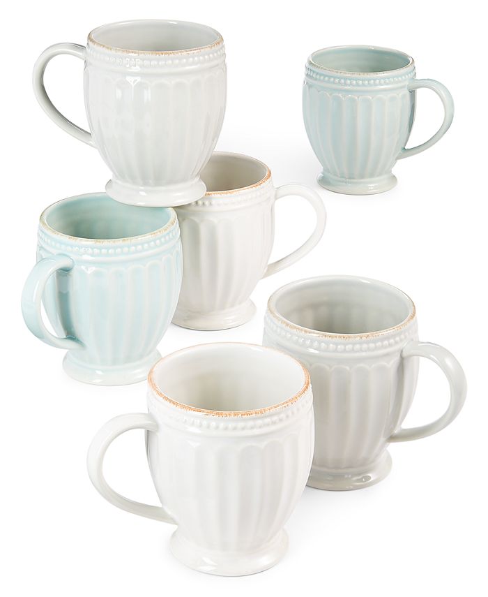 French Perle Berry Mugs, Set of 4 – Lenox Corporation