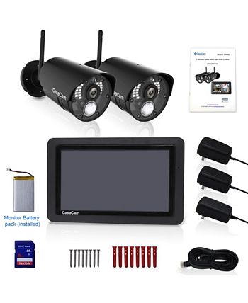 CasaCam - Video Home Surveillance Kit With Night Vision