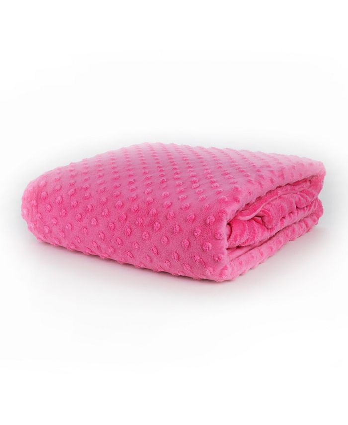 Huggaroo Plush Weighted Blanket for Children Macy's