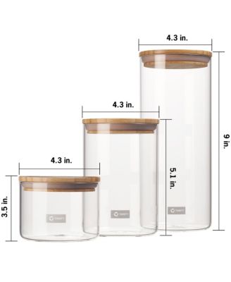 Glass Canister Set