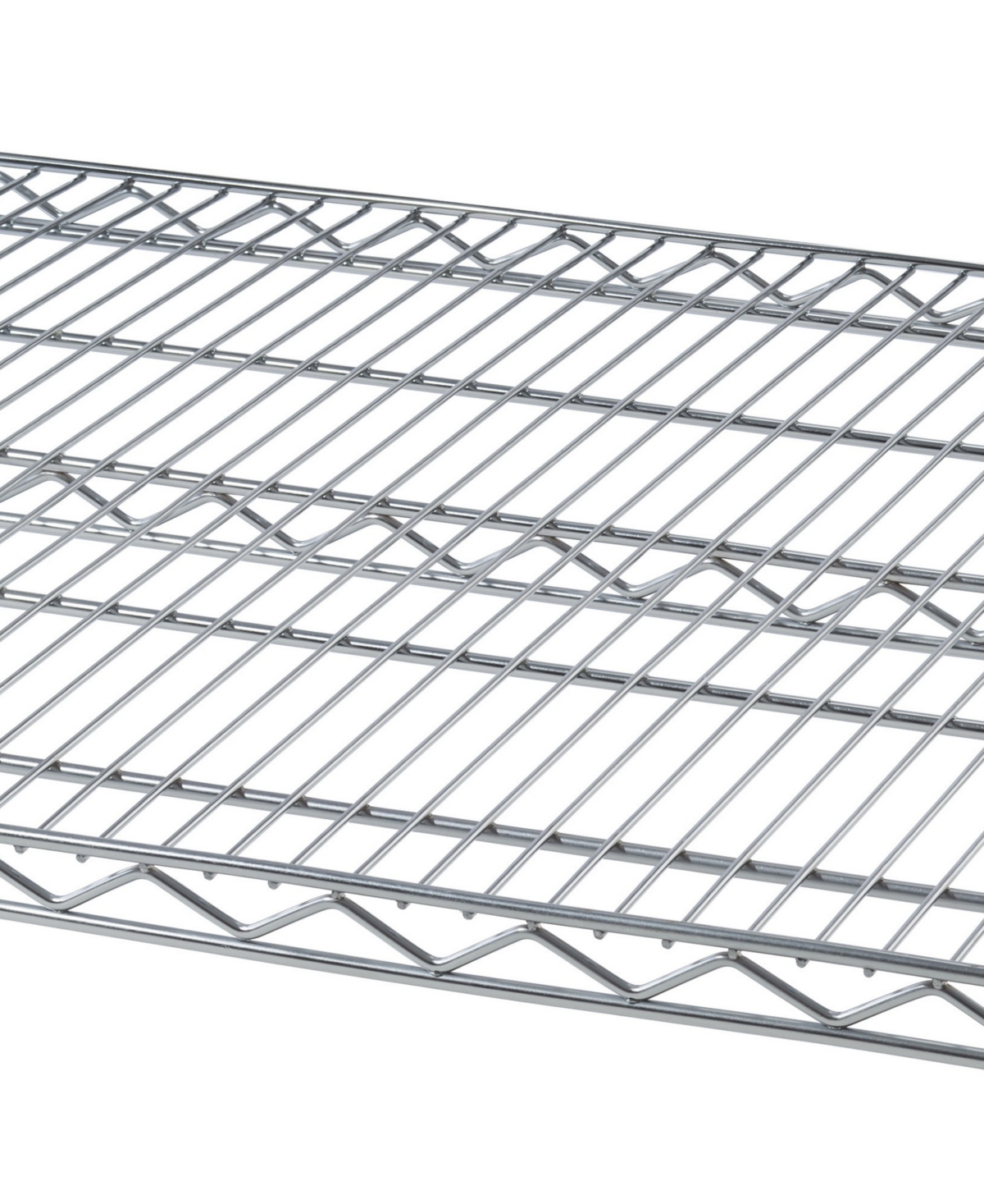 Trinity 6Tier Wire Shelving Rack with Nsf Includes Wheels and Back