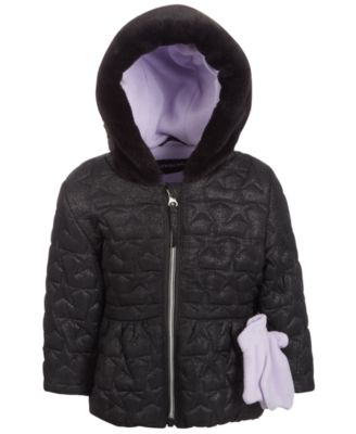 ladies quilted coats with hoods