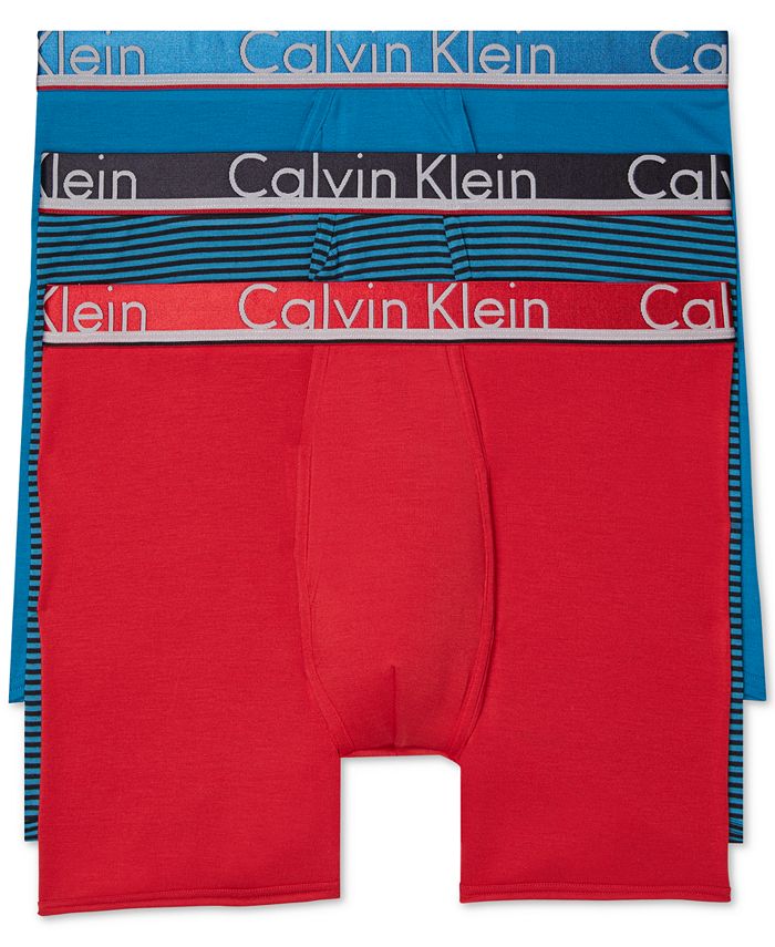 calvin klein men's comfort microfiber boxer brief 3 pack