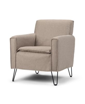 Simpli Home - Warren Accent Chair, Quick Ship