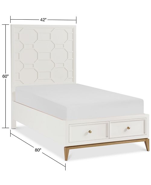 Furniture Rachael Ray Chelsea Kids Twin Bed With Storage Reviews
